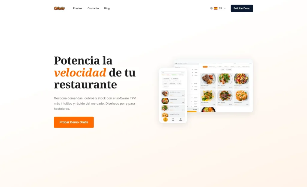Presentación actual del producto Ofasty en su web